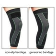 thumbnail image 3 of Nylon Outdoor Running Compression Sleeve Pad Arthritis Pain Relief Leg Warm Sleeve Knee Support Protector Knee Pads L GENERAL NO BANDAGE, 3 of 8