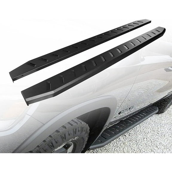 ONINE 6 Inch Black Running Boards Custom Fit 2005-2023 Toyota Tacoma Double Cab Crew Cab Side Step Rails Nerf bars