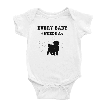

Every Baby Needs A Maltese Dog Cute Baby Jumpsuits For Boy Girl 0-3 Months