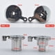 thumbnail image 4 of FRRK Sissy Flat Pancake Chastity Cage Urethral Metal Penis Rings Stainless Steel BDSM Sex Toys Intimate Products for Adults 18, 4 of 5