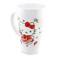 thumbnail image 2 of Sanrio Hello Kitty Holiday Candy Cane Ceramic Tall Latte Mug | Holds 16 Ounces, 2 of 8