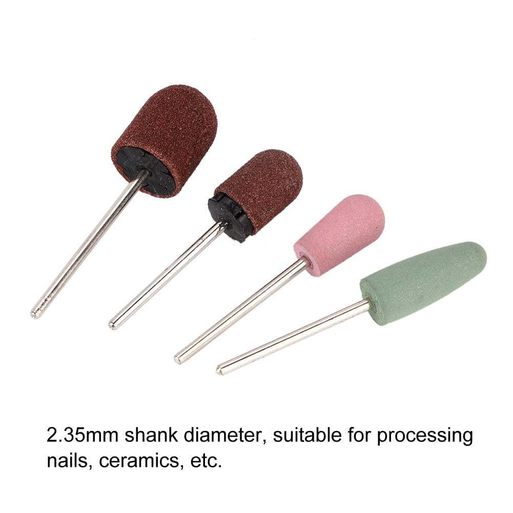 45pcs Nail Drill Bits File Grinding Head Set Electric Manicure Pedicure Nail Art Tools, Pedicure Machine Accessory , Nail Drill Bits Set