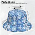 thumbnail image 3 of Custom All-Over Print Bucket Hat, Personalized Acrylic Fisherman Hat, Soft and Warm Casual Outdoor Cap for Daily Wear, 3 of 6