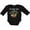 AB-Black, variant on My Great Aunt Loves Me Cute Sloth and Baby Boys or Girls Long Sleeve Baby Bodysuit