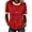 Red, variant on 4th of July T-Shirts for Women's 250th Anniversary Patriotic Graphic Commemorative T Shirt Tee For Anniversary Celebration Casual Comfort Fit White 5XL