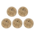 thumbnail image 1 of Revestimientos de pergamino para freidora de aire, revestimientos desechables antiadherentes de 6 pulgadas para freidora de aire, horneado 50 piezas sin blanquear, 1 of 8