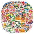 thumbnail image 2 of Pegatinas Umizoomis de vinilo impermeable, estilo anime, 55 unidades, 2 of 5