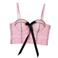 thumbnail image 1 of Faja moldeadora de cintura con lazo para mujer, faja moldeadora de diamantes, corsé de espiga con tachuelas de noche, faja moldeadora de cintura para mujer, 1 of 6