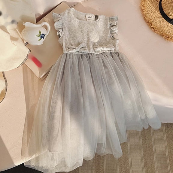 Holiday Dress Tutu Birthday Dresses for Girls Toddler Girls Sundress 2T