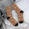 thumbnail image 5 of KLL Owl Mandala Print Cool Socks Men's Women's Crew Socks Funny Crazy Novelty Stockings, 5 of 6