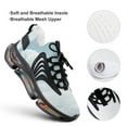 thumbnail image 4 of Cloudy Sky Blue Print Walking Shoes for Men Woman Lightweight Tennis Fashion Elastic Sports Shoes Cushion Basketball Shoes, 4 of 8