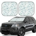 thumbnail image 1 of Fotbe Dragonfly 2-Piece Car Windshield Sun Shade | Sun Blocker for Car Windshield | Foldable Automotive Interior Accessories for Sun Protection-Small, 1 of 6