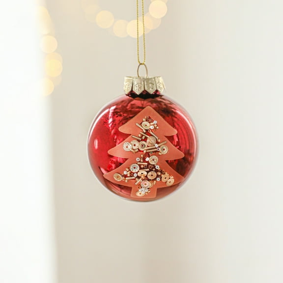 ToyKingdee Christmas Ball Ornaments, Christmas Tree Decor, Shatterproof Hanging Decorations, Baubles for Xmas Tree, Wedding, Holiday and Party Decor