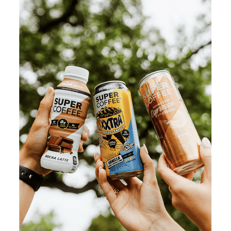 Kitu Super Coffee, Mocha Protein Keto Coffee, Healthy Iced Drink