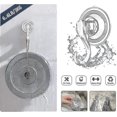 thumbnail image 2 of 4pcs Suction Hooks, Clear Reusable Heavy Duty Vacuum Suction Cup Hooks, 2 of 2