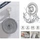 thumbnail image 2 of 4pcs Suction Hooks, Clear Reusable Heavy Duty Vacuum Suction Cup Hooks, 2 of 2