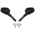 thumbnail image 2 of Krator Custom Black Motorcycle Skeleton Bone Mirrors Compatible with Suzuki Boulevard S40 S50 S83, 2 of 3