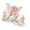 Pink, variant on 7829 Adorable Fantasy Elf Pin Playful Dog Detailing Alloy Brooch Decorative Item