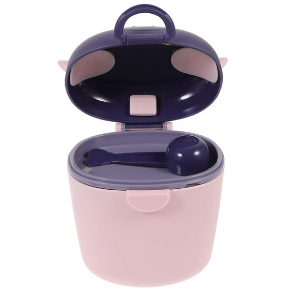 LULULION Multi Travel Milk Powder Container with PP Silicone Formula Dispenser 1Pcs