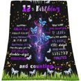 thumbnail image 2 of Blanket Gift for 12 Year Old Girl-12 Year Old Girl Gifts,Birthday Gifts for 12 Year Old Girls-12th Birthday Decorations for Girl,Best Gifts for 12 Year Old Girl-Girl Gifts Age 12 (12TH-Bday), 2 of 5
