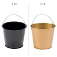 thumbnail image 2 of Fun Express Mini Metal Pails Kit Gold & Black - 24 Pieces, 2 of 2