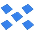thumbnail image 3 of 5pcs Silicone Pot Holders Mat Heat Resistant Anti Slip Square Honeycomb Trivet Mat Hot Pads for Kitchen Counter Blue, 3 of 12