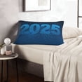 thumbnail image 6 of Naloa Happy New Year 2025 A Pillowcase, Throw Pillowcase, Wrinkle-Free, Stain-Resistant with Hidden Zipper for Bedroom Sofa-20"x30", 6 of 6