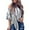 #7-Gray, variant on Pntutb Womens Plus Size,Ladies Printed Sexy Off Shoulder Neck Chiffon Striped Knotted Casual Shirt Top Special Offers