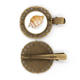 thumbnail image 1 of La vida marina colorida ilustración de caracol Broche broche broche broche broche broche, 1 of 3