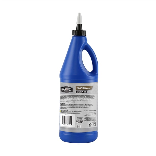 Super Tech Full Synthetic Gear Lubricant SAE 75W-90, 1 Quart Super Tech Full Synthetic Gear Lubricant SAE 75W-90, 1 Quart