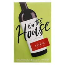On The House Shiraz Style Wine Ingredient Kit