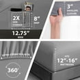 thumbnail image 4 of Swift Home Home Essential Soft Microfiber Smart Sheet Storage Pocket Bedding Sheet Set - Assorted Colors Mint Twin XL, 4 of 5