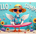 thumbnail image 3 of Decorative Design Summer Banner Colorful Theme Animal Banner for Beach Party Outdoor Celebration Summer Gathering, 3 of 6