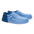 thumbnail image 2 of HEYDUDE Men Wally Funk Mesh Split , Faded Denim/Ensign Blue, 13, 2 of 6
