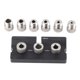 thumbnail image 1 of Wood Doweling Jig Drill Guide 3 in 1 Locator Hole Puncher Positioning Opener Carpentry Tools Black, 1 of 5