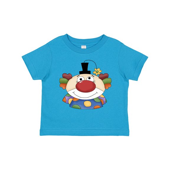 Inktastic Big Clown Face Boys or Girls Toddler T-Shirt