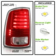thumbnail image 2 of Replacement 2013-2018 RAM 1500 2500 3500 Chrome Interior LED Tail Light Driver, 2 of 7