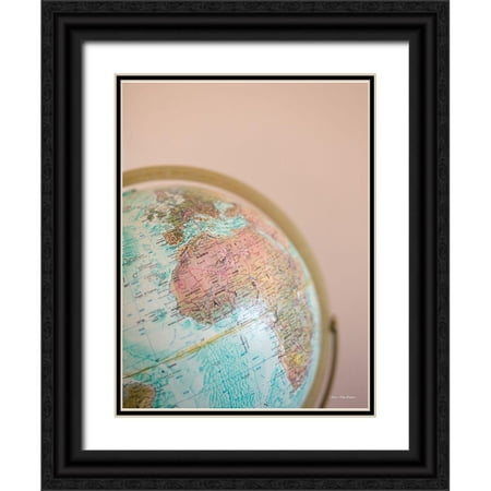 Seven Trees Design 19x24 Black Ornate Wood Framed with Double Matting Museum Art Print Titled - Wanderlust