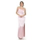 thumbnail image 1 of Vestido de escote drapeado Roman Fashion /Juvenil, 2005 (Palo de rosa) rosa 2X, 1 of 5