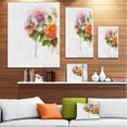 thumbnail image 3 of Abstract Hand drawn Flowers Sketch - Flowers Canvas Wall Artwork, 3 of 4