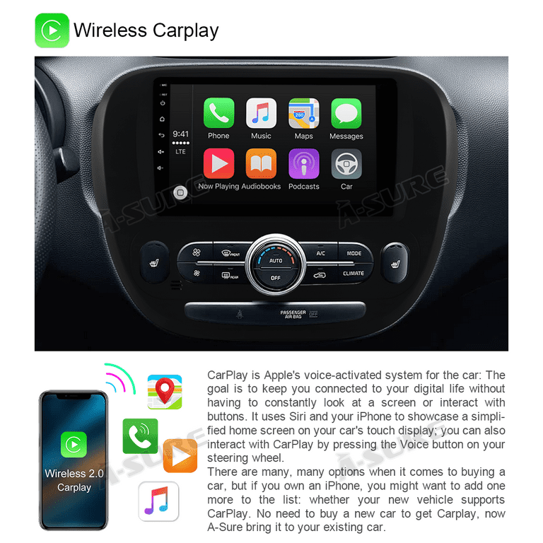 Kia Wireless Apple Carplay/Android Auto - Lawrence Kia