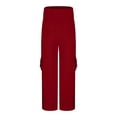 thumbnail image 5 of WAYUTE Leggings for Women Tummy Control Activewear Tights with Button Pockets Breathable Comfort Stretchy Fit Running 2XL, 5 of 6