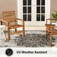 thumbnail image 2 of Nicole Miller New York Patio Country Azalea Transitional Medallion Indoor/Outdoor Area Rug, Grey/Black, 7'9"x10'2", 2 of 8