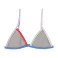 thumbnail image 1 of Tavik Mujeres Jett Triángulo Bikini Swim Top, Multicolor, X-Small, 1 of 2
