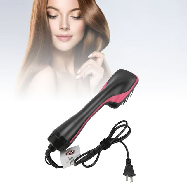 Brosse Sèche-Cheveux, Brosse Sèche-Cheveux Ions Usage Humide et Sec Élimine les Frisottis pour Tous Types de Cheveux Prise US