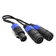 thumbnail image 5 of NUEVO 0. PA Splitter Plug A 2 Altavoces Cable Amplificador De 2 Vías, 5 of 9
