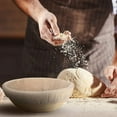 thumbnail image 3 of Cheers.US 4Pcs Round and Oval Bread Proofing Basket Cloth Liner Set Proofing Cloth Liner Natural Rattan Baking Dough Baskets Cover for Baking Supplies, 3 of 10