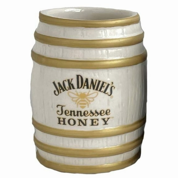 Jack Daniel's Tennessee Honey Barrel Ceramic Shot Glass