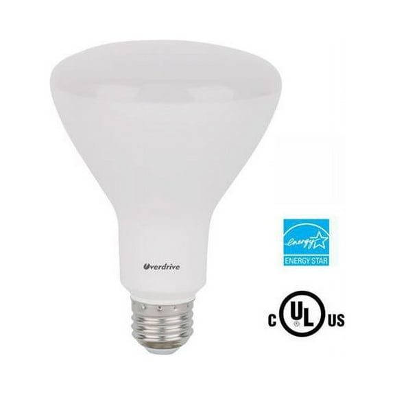 8.5W 5000K Dimmable BR30 LED Light Bulb, White Daylight - Pack of 6