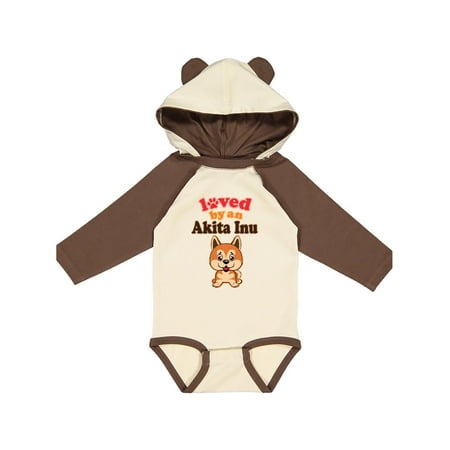 

Inktastic Akita Inu Dog Lover Gift Gift Baby Boy or Baby Girl Long Sleeve Bodysuit